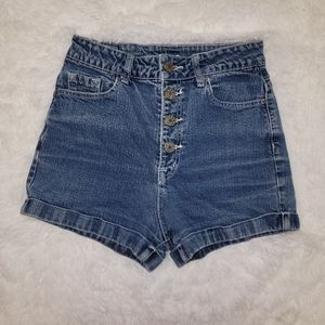 Super High Rise Jean Shorts